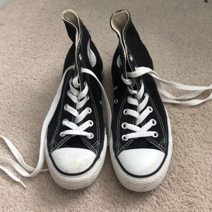 Black Hi-Top Converse
